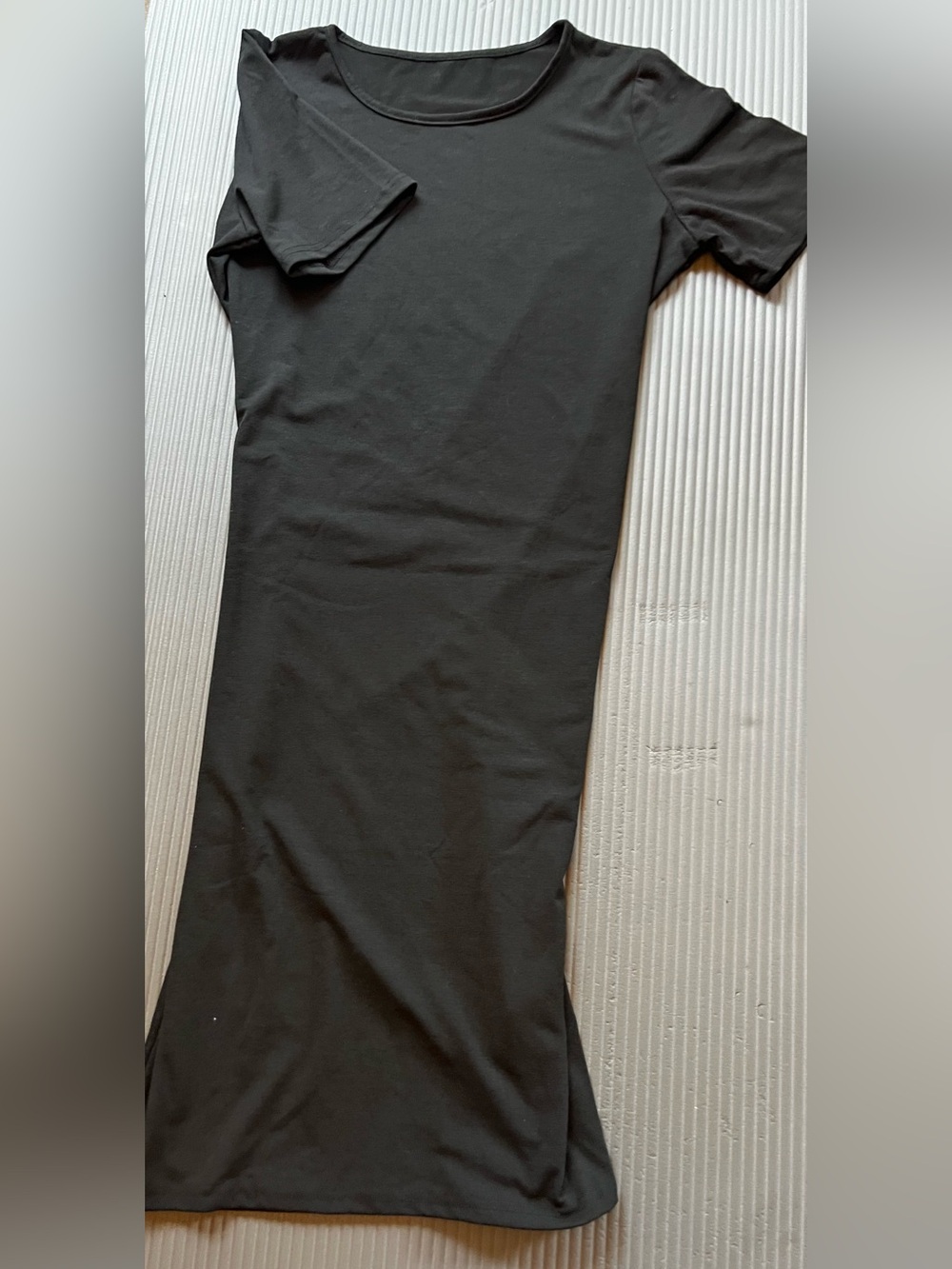 Clasdic Black T-Shirt Dress. Casual or Dress it Up. Super Cute! Brand New!